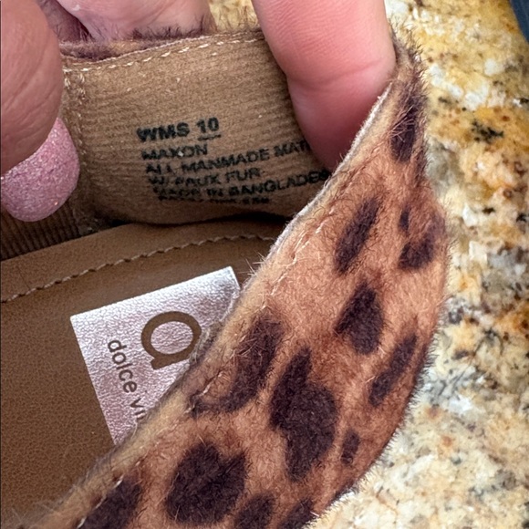 NWOT Dolce Vita Animal Print Flats Size 10 - Picture 4 of 5